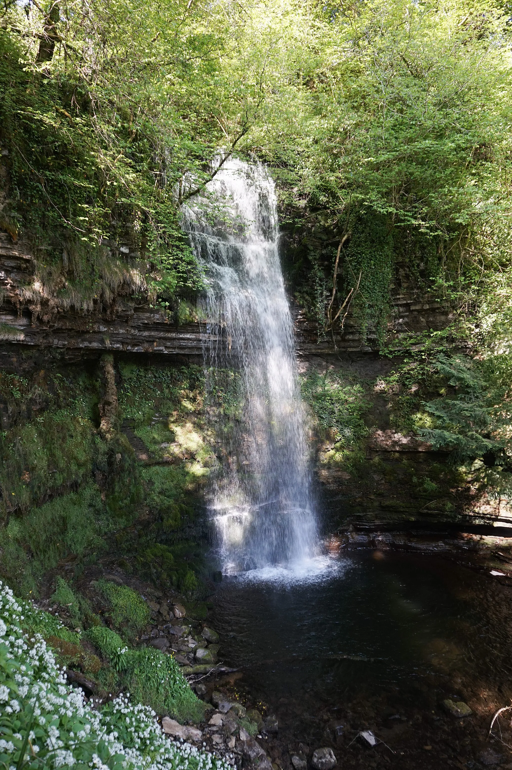 Photo showing: Glencar Waterfall, County Sligo, Ireland