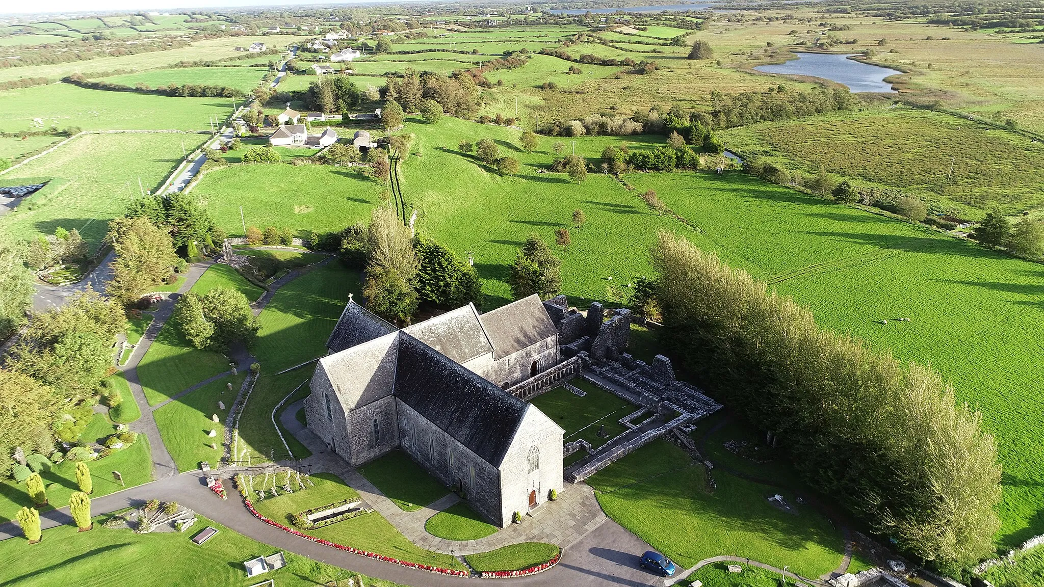 Photo showing: Ballintubber Abbey was founded by King Cathal o’Connor In 1216
