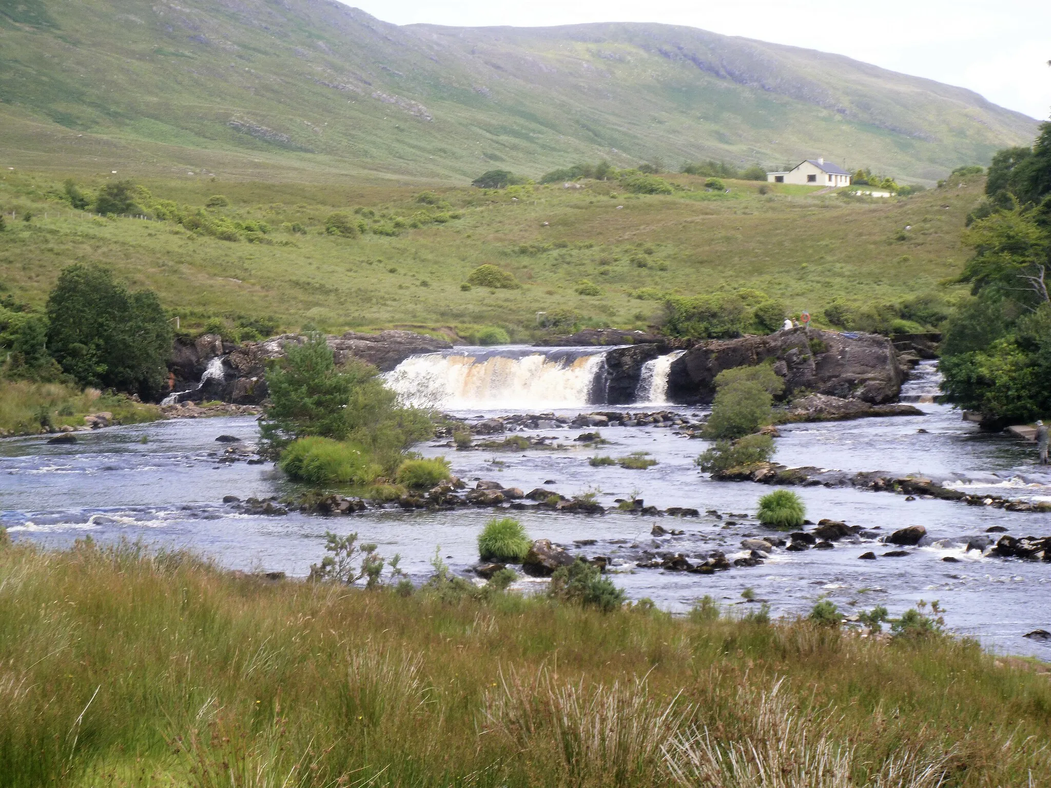 Photo showing: Aasleagh Falls