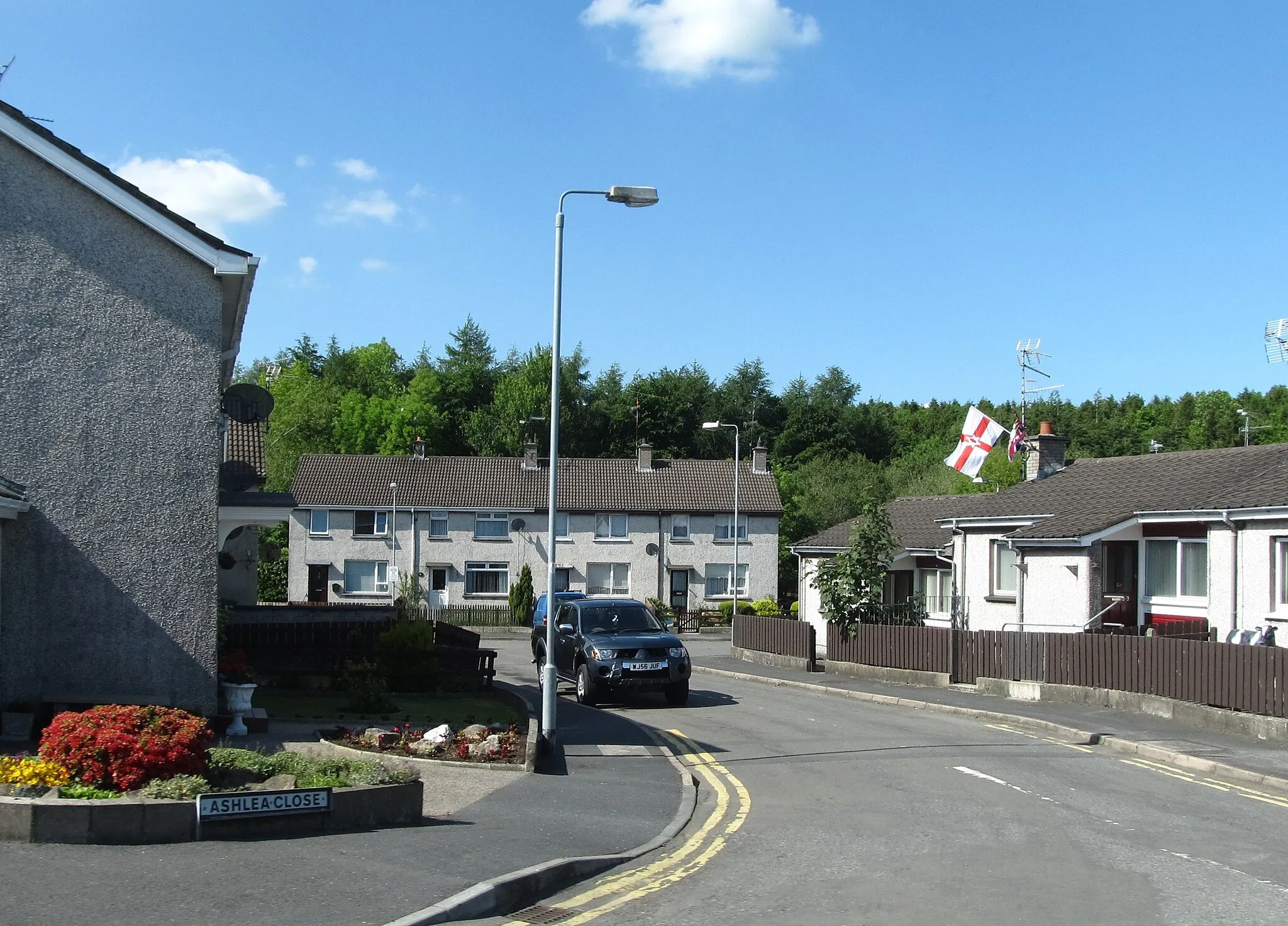 Photo showing: Ashlea Court, Markethill