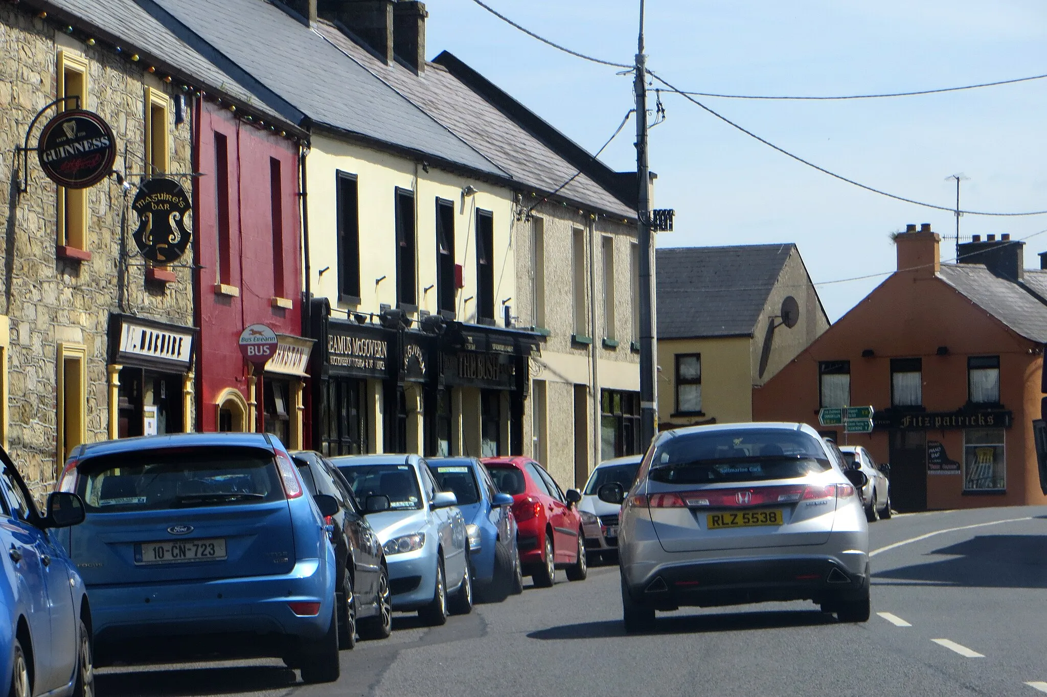 Photo showing: Blacklion village