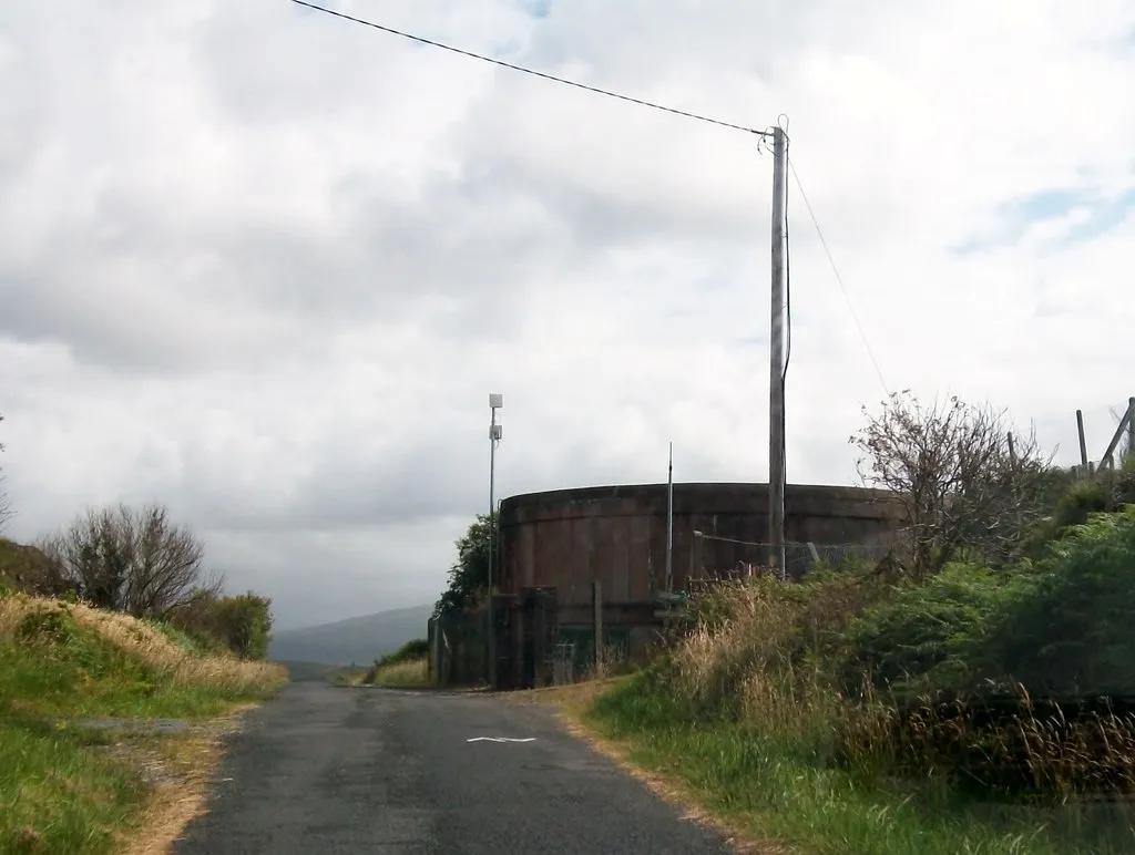 Photo showing: Covered reservoir in the Drimlaghdrid Townland