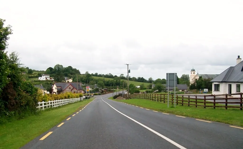 Photo showing: The village of Drung on the R188 (Cootehill/Cavan) Road