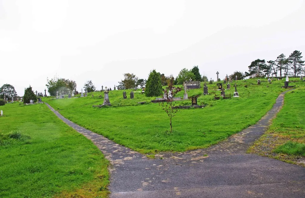Photo showing: Cemetery in Lannagh Road, Castlebar, Co.Mayo
