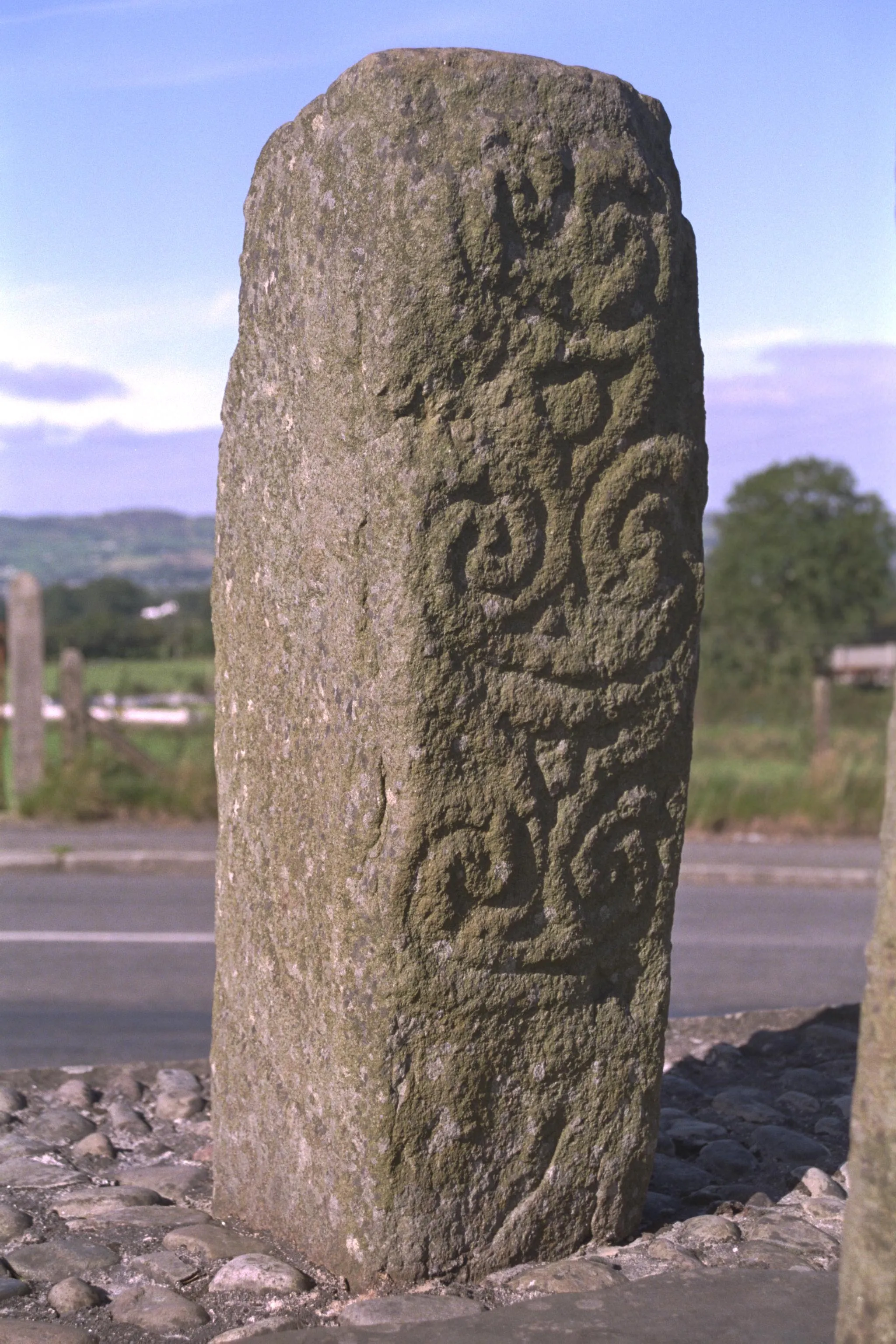 Photo showing: Carndonagh High Cross, County Donegal, Ireland

South side of the Northern Pillar