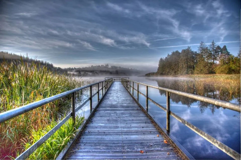 Photo showing: A picture of Castle Lake in Bailieboro from a the main jetty.