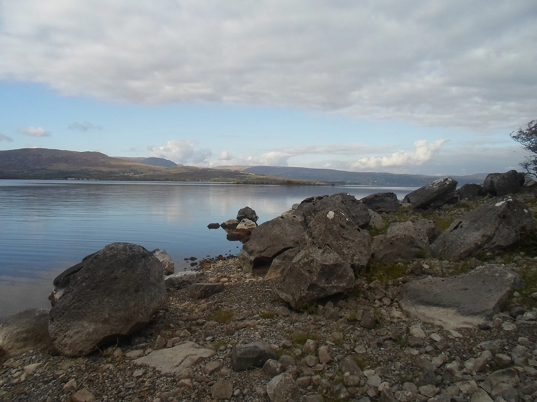 Photo showing: Lake in POEC, Clonbur, Co. Galway