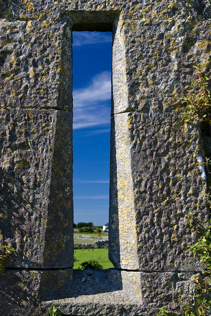 Photo showing: Castles of Connacht: Killernan, Mayo - detail (3)