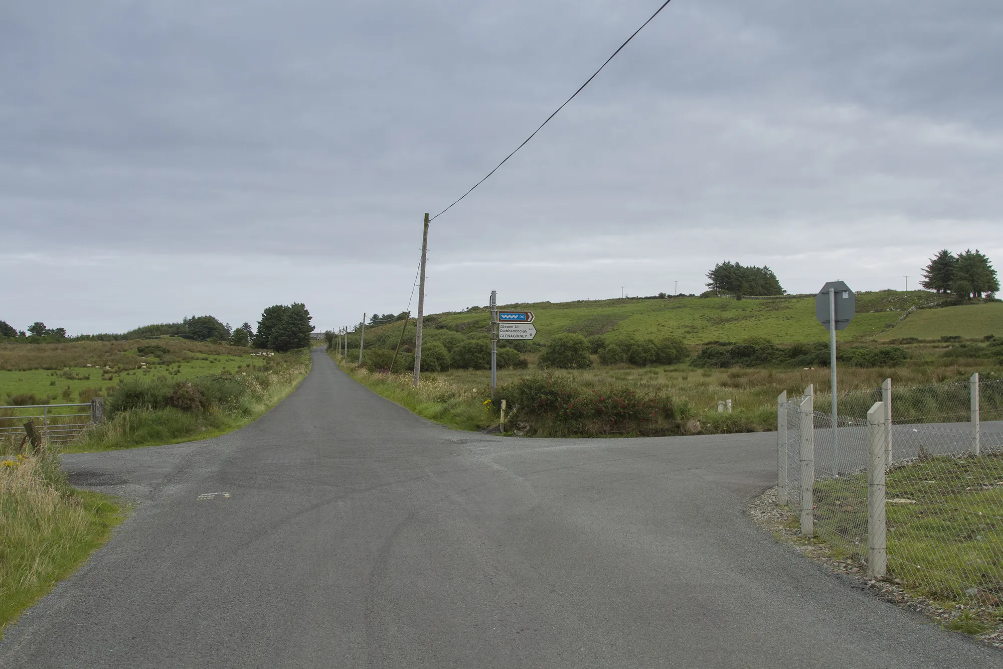 Photo showing: To Glenagivney