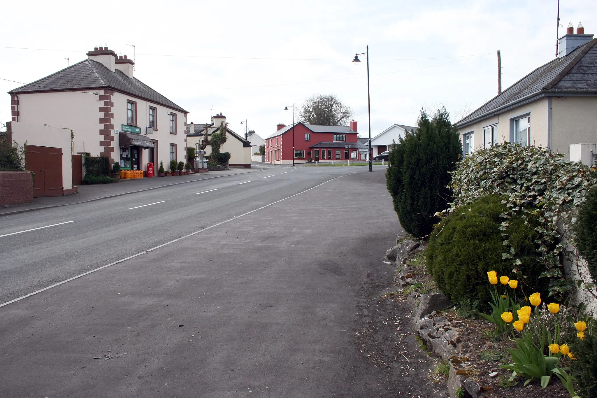 Photo showing: R367 road in Castleplunket, County Roscommon, Ireland.