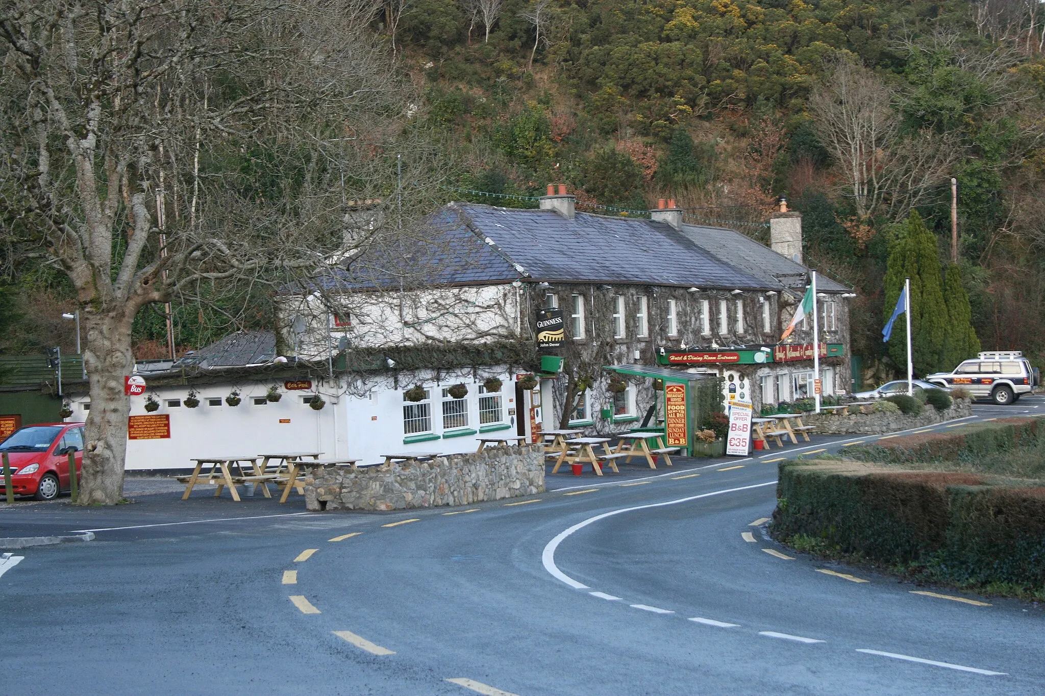 Photo showing: Pontoon, County Mayo, Ireland.