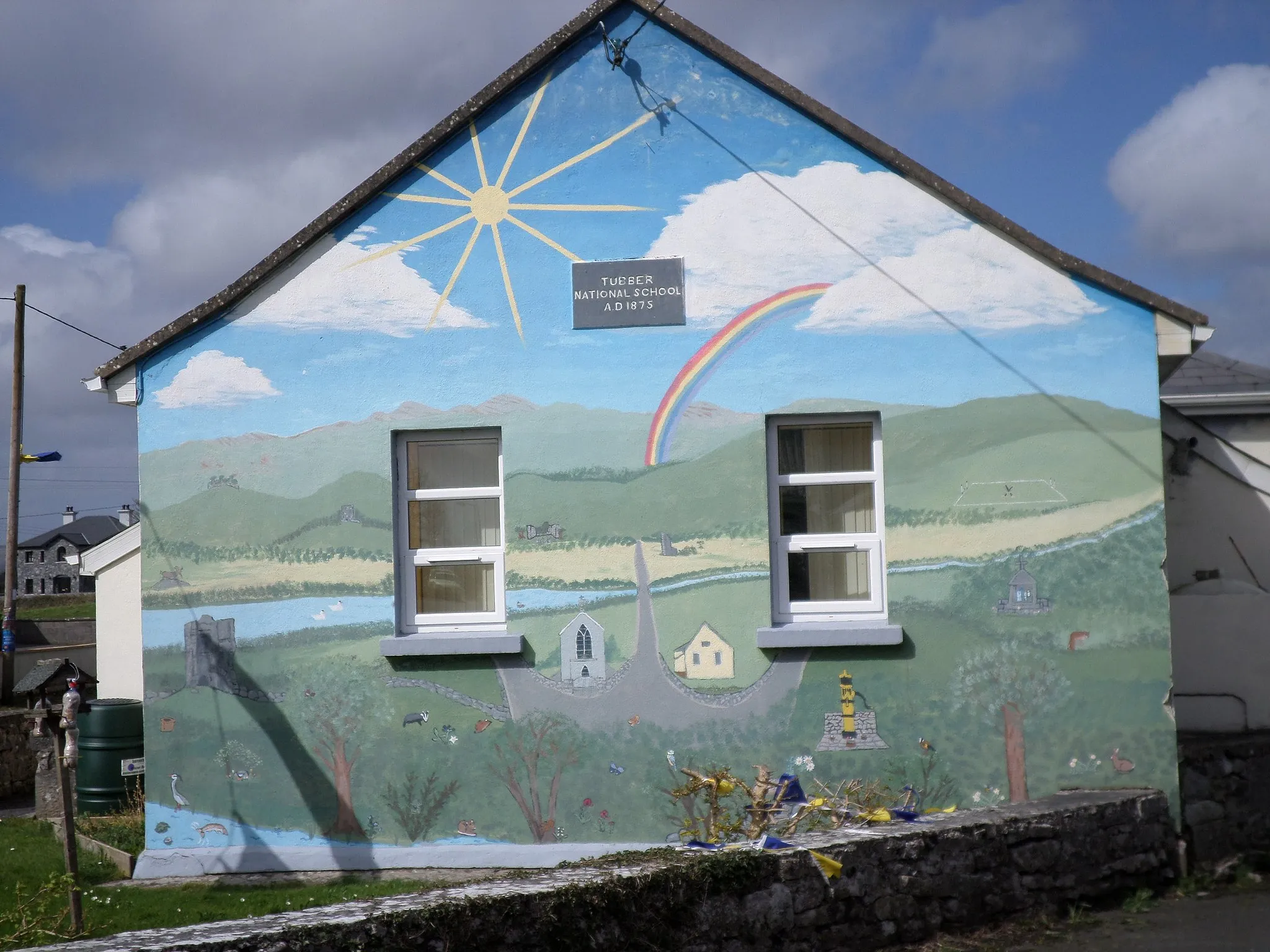 Photo showing: Tubber National School, Tubber, County Clare