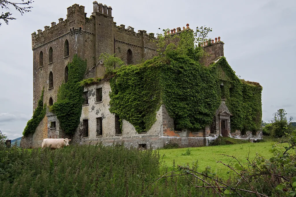Photo showing: Castles of Munster: Castle Otway or Cloghonan, Tipperary (4)