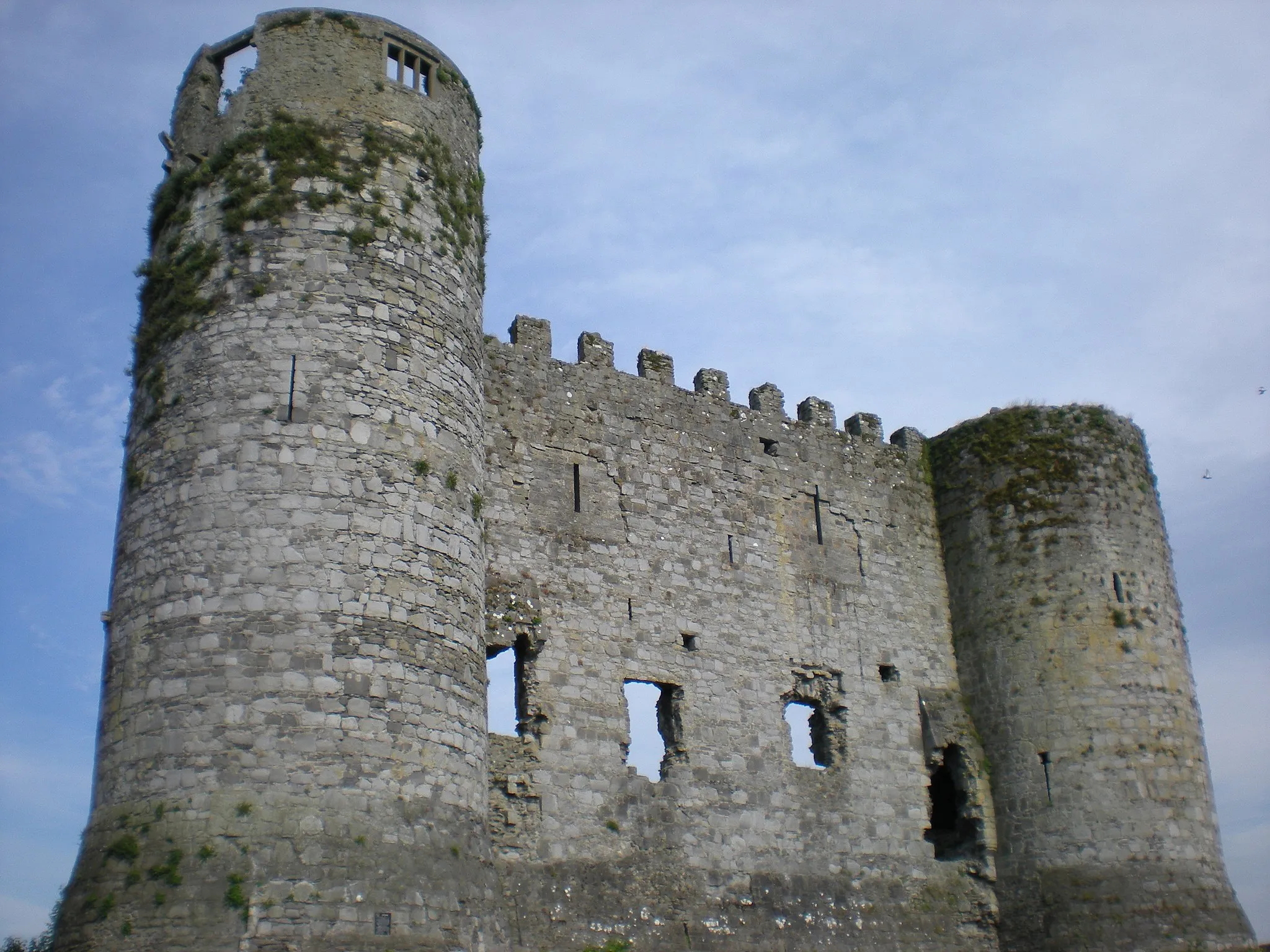 Photo showing: Carlow Castle, located at Carlow, County Carlow, Republic of Ireland.