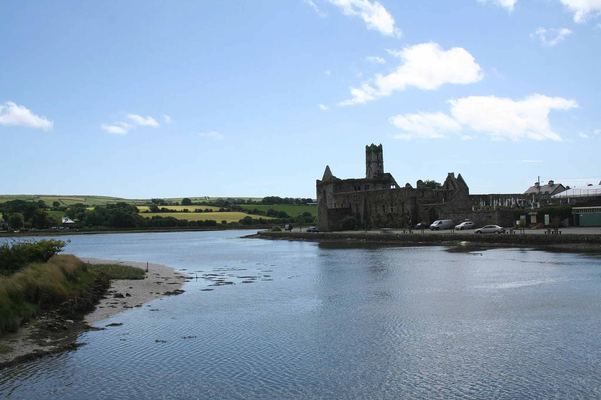 Photo showing: View on Timoleague Friary