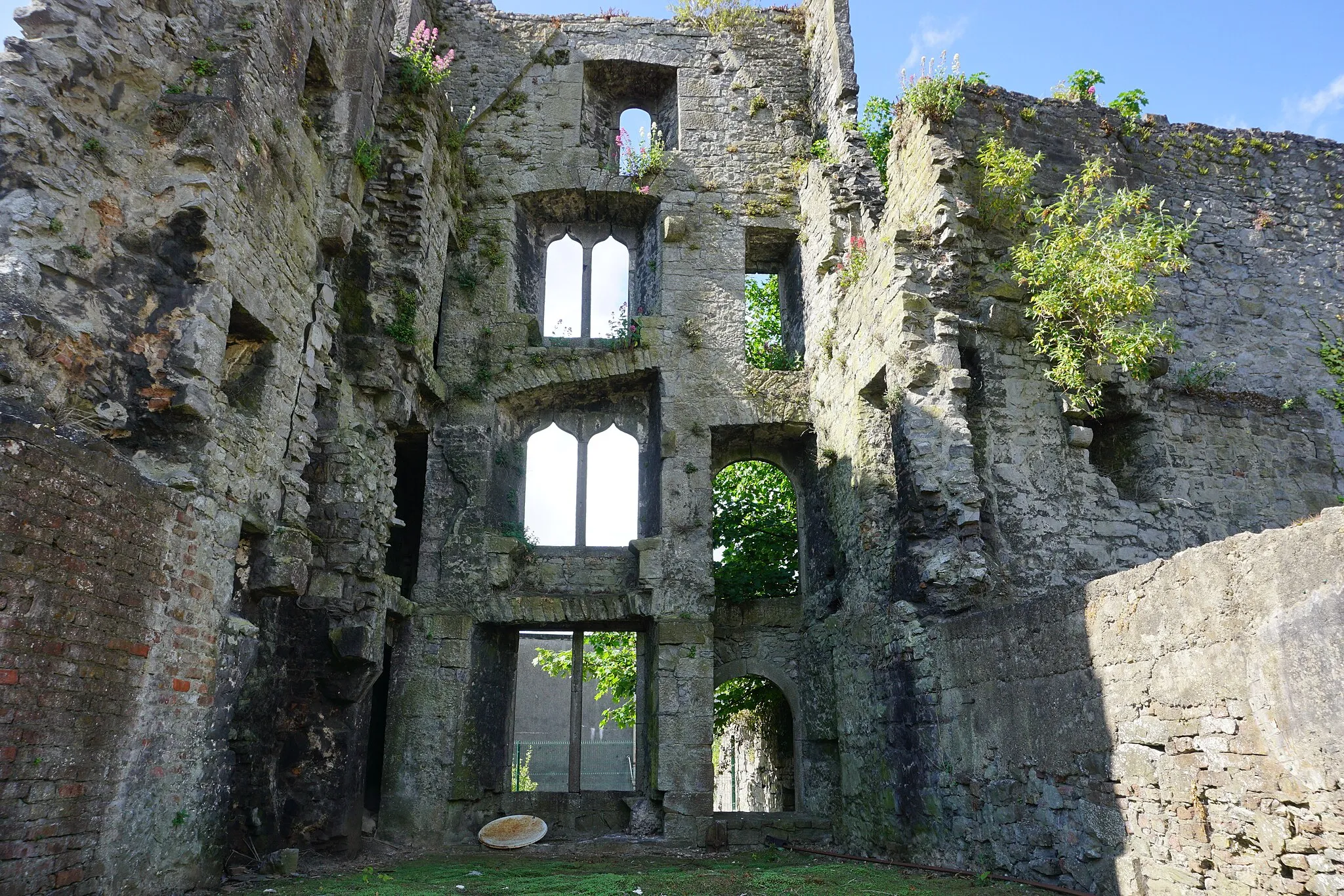 Photo showing: Fanning's Castle, also called Whitamore's Castle, is the remains of a tower house and National Monument located in Limerick, Ireland