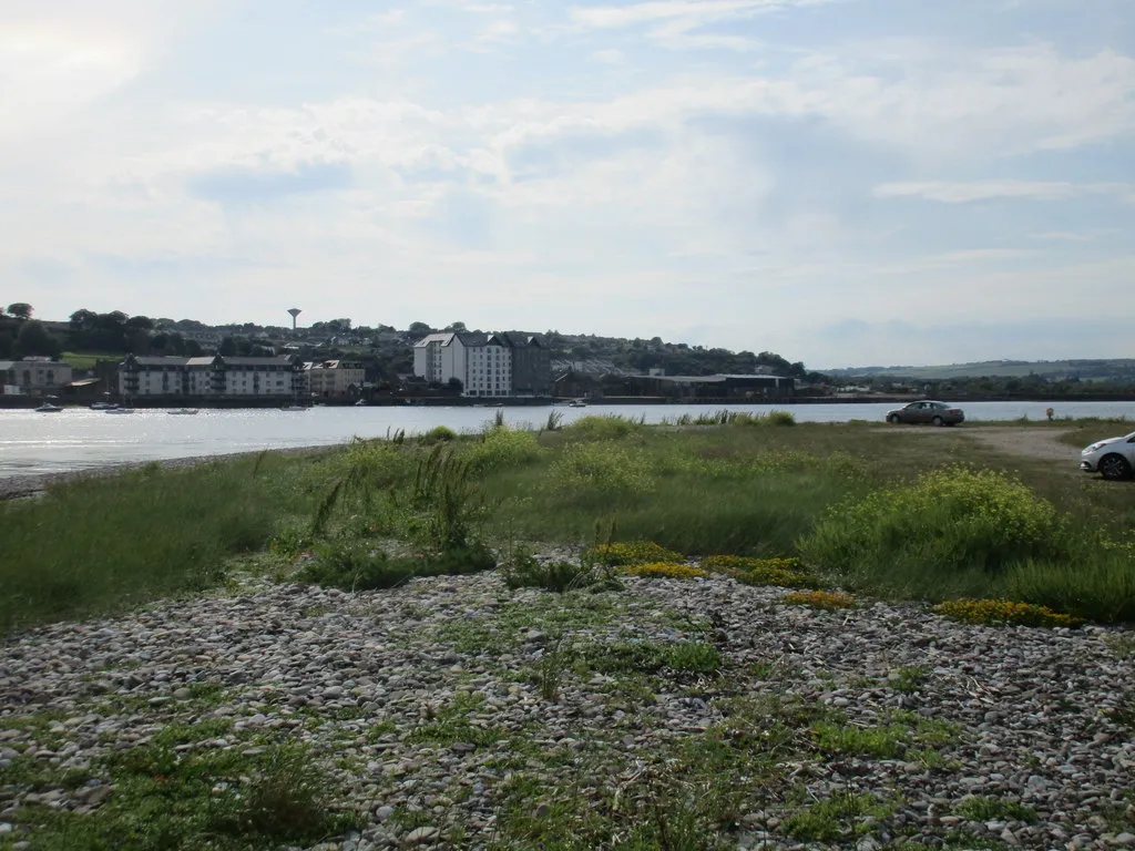 Photo showing: The northern part of Youghal seen from Ferrypoint