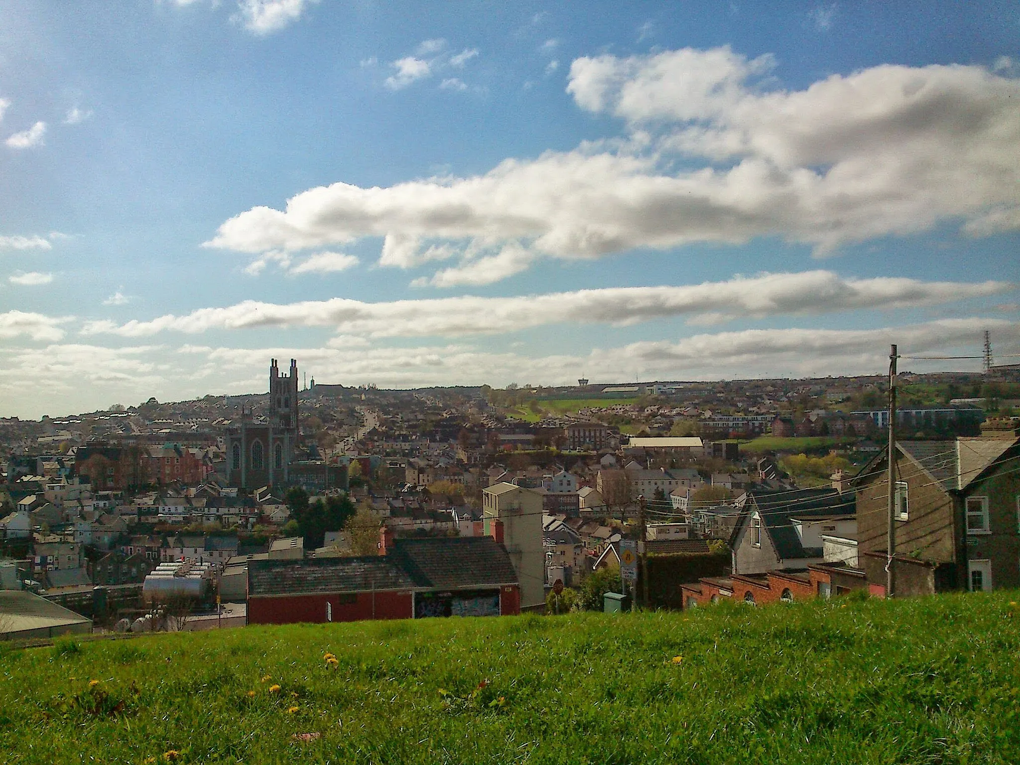 Photo showing: View from Patrick's Hill, Cork, 13.4.14