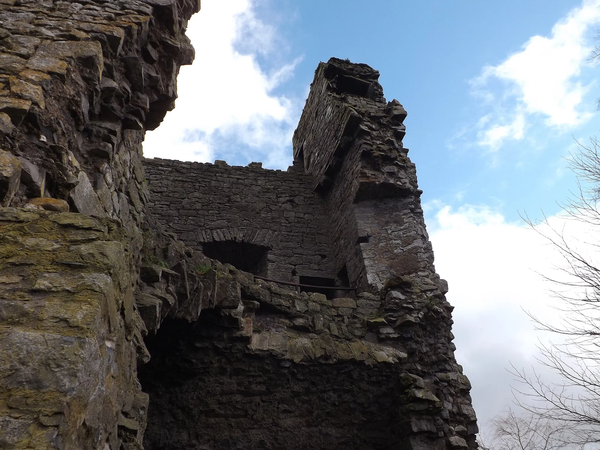 Photo showing: Leighlinbridge Castle