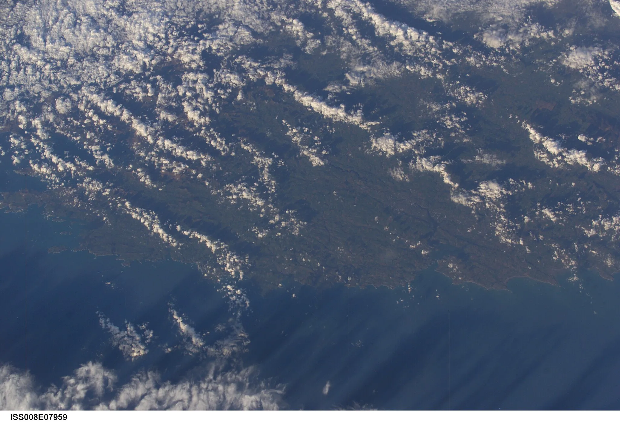 Photo showing: View of Ireland taken during ISS Expedition 8.