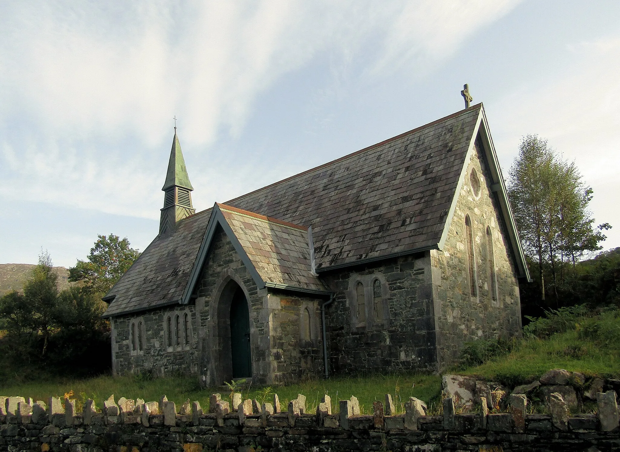 Photo showing: The former Roman Catholic Church in Derrycunihy (southwest of Killarney)