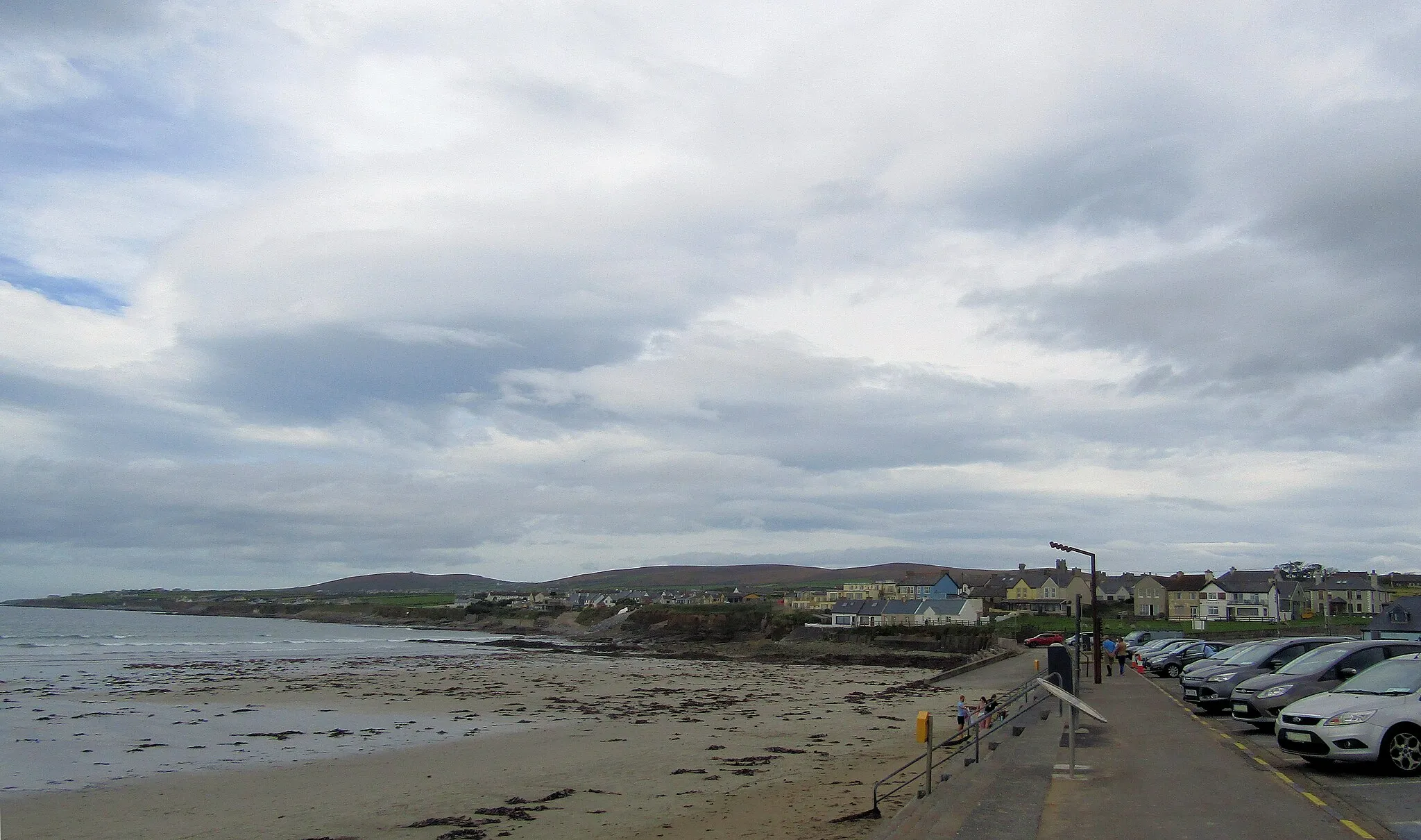Photo showing: The Ballyheigue beach at low tide