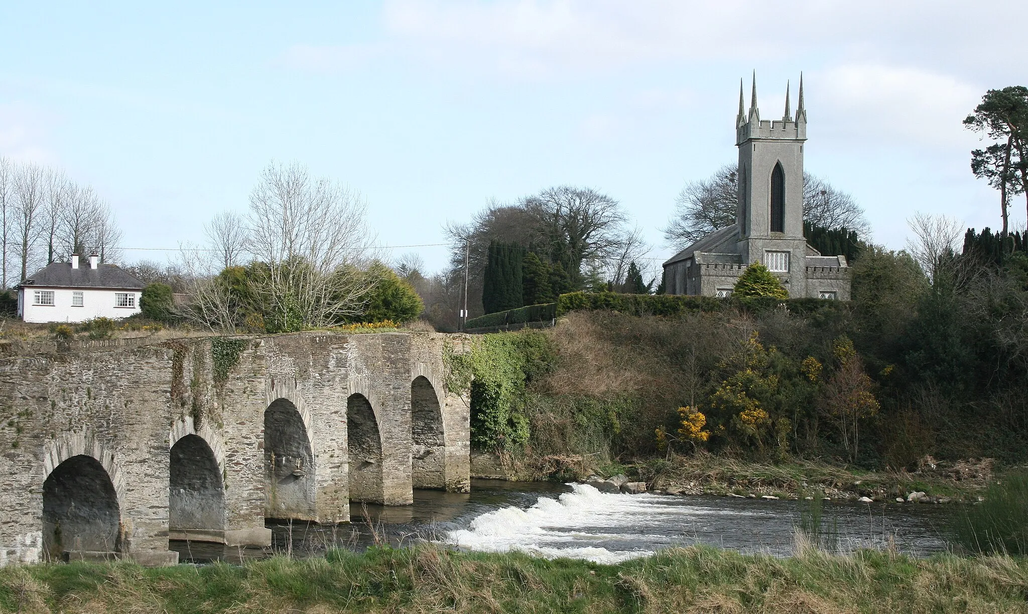 Photo showing: Ballycarney on the River Slaney