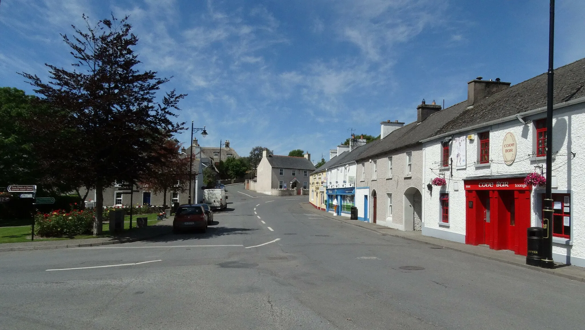 Photo showing: Stradbally, Co Waterford - village street