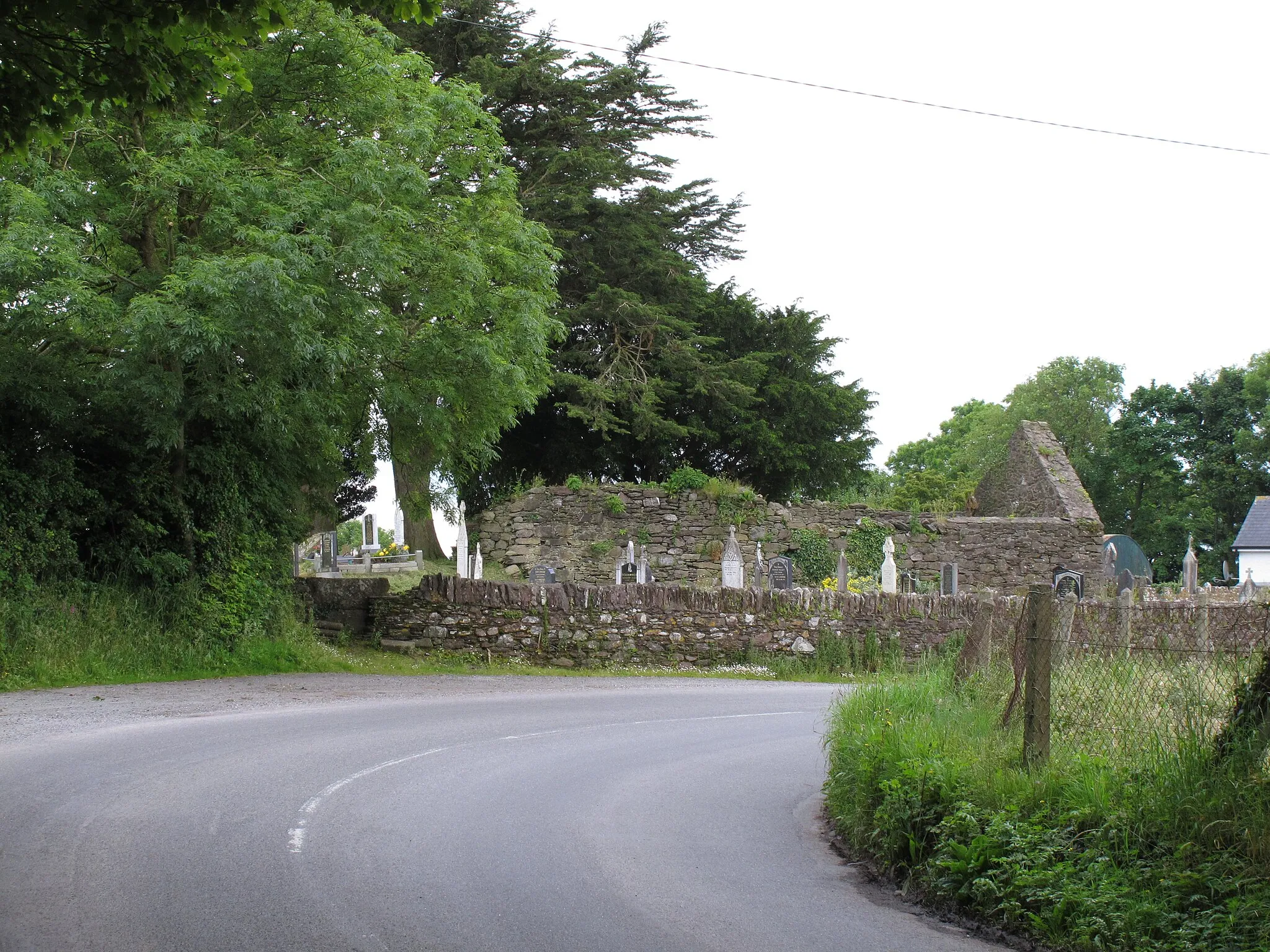 Photo showing: Cemetery at Matehy