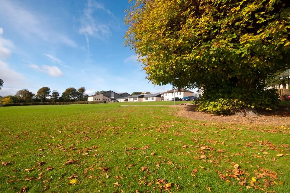 Photo showing: Coachford College grounds in a rural environment