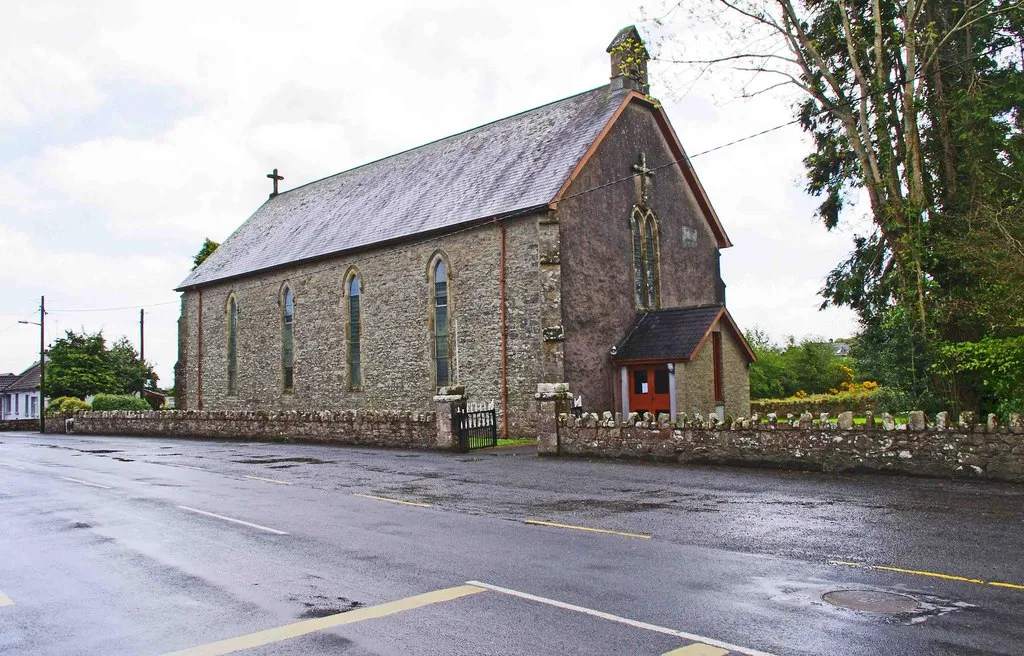Photo showing: St. Caimin's Catholic Church, School Lane, Mountshannon, Co. Clare