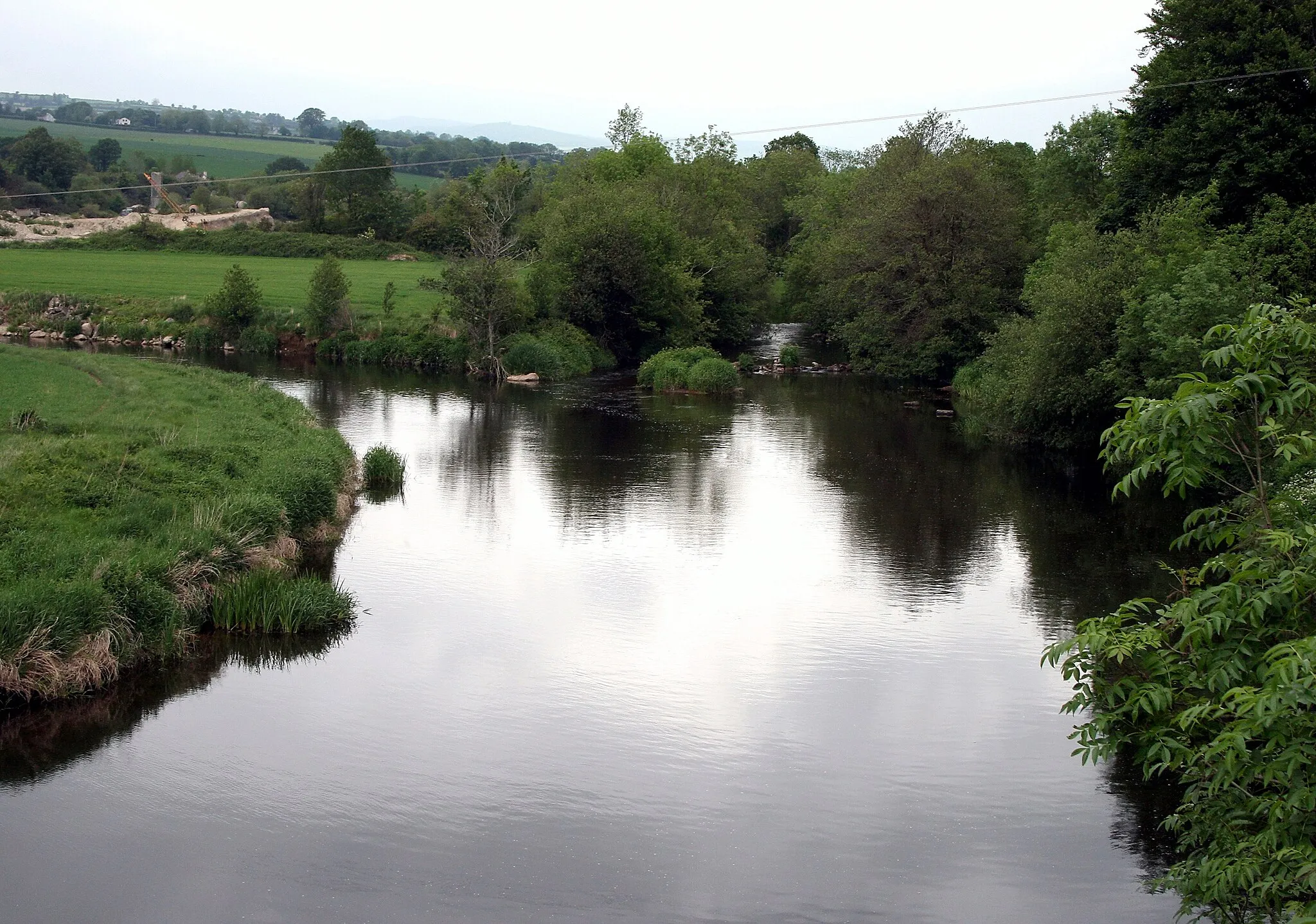 Photo showing: River Slaney, County Wexford, County Carlow