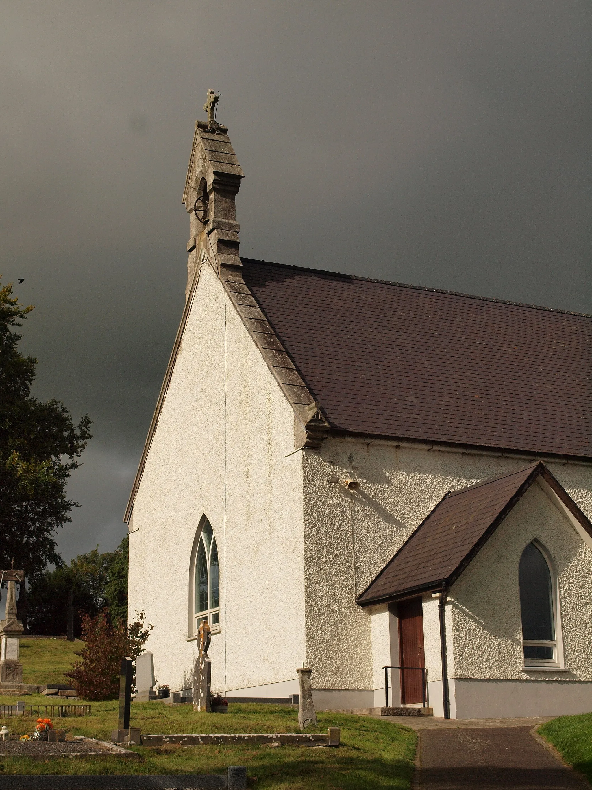 Photo showing: St Lazerian's Church, Kildavin