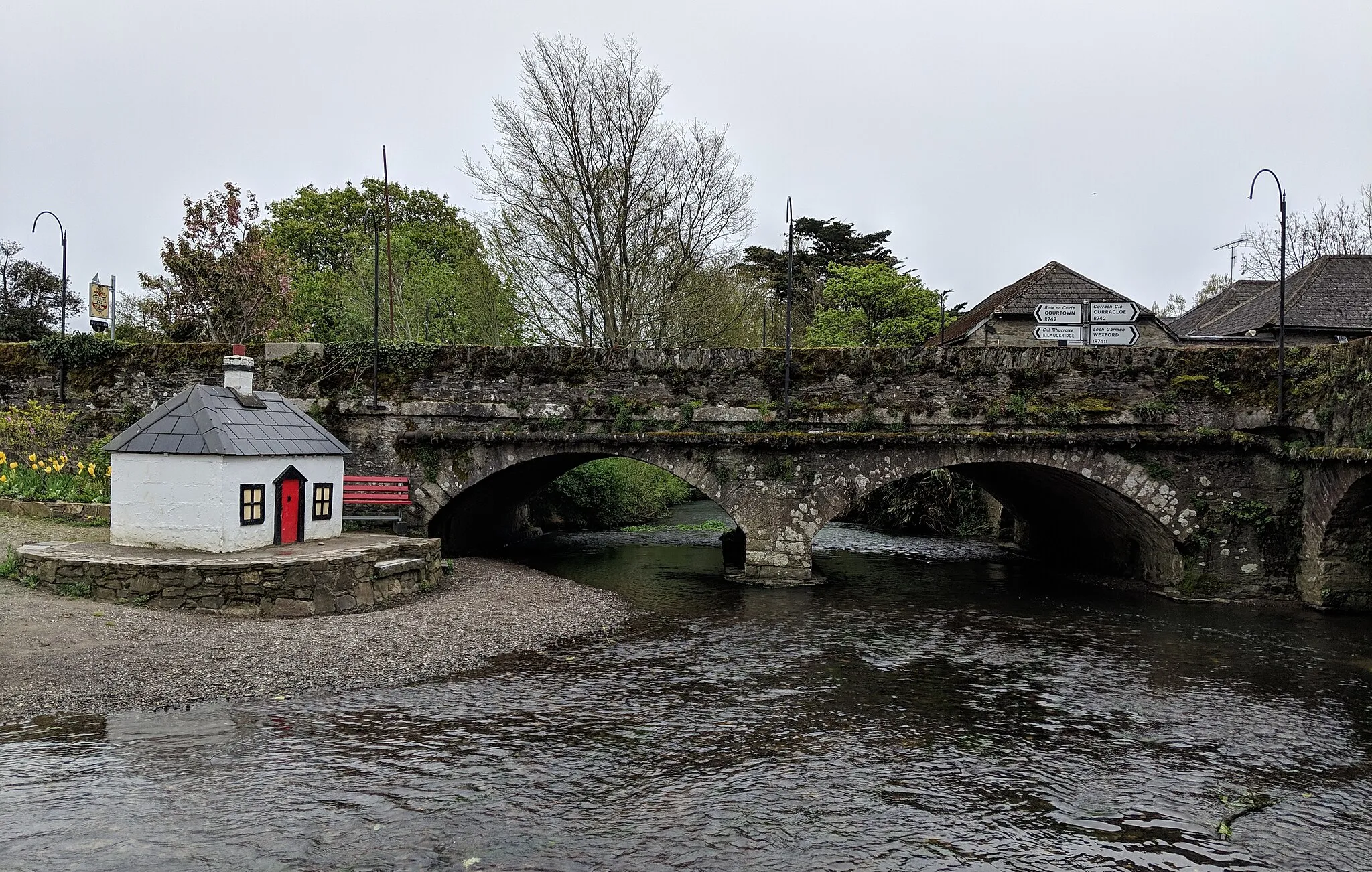 Photo showing: County Wexford, Blackwater Bridge.