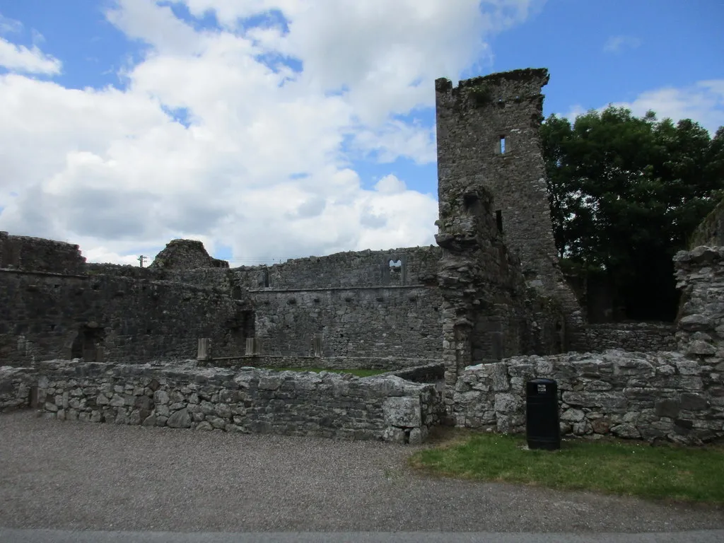 Photo showing: Castlelyons Abbey - cloister