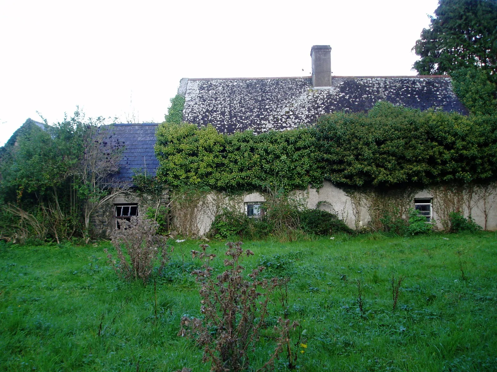Photo showing: Derelict cottage at Neddans