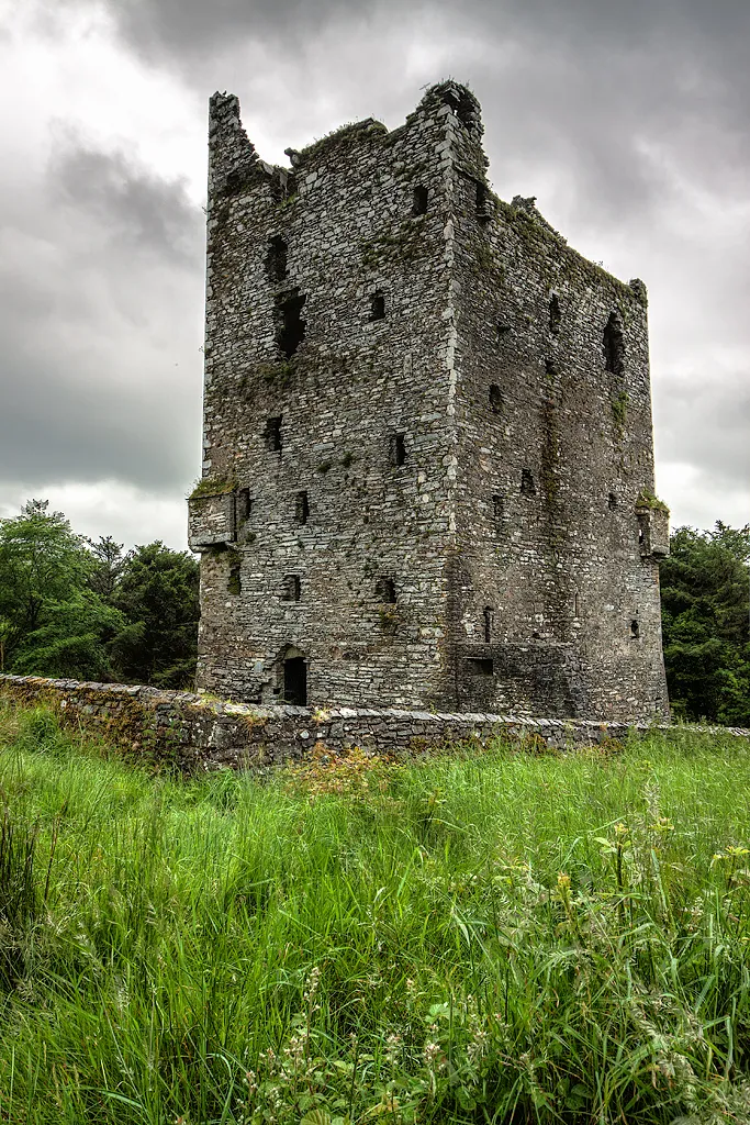 Photo showing: Castles of Munster: Ballinacarriga, Cork - revisited (1)