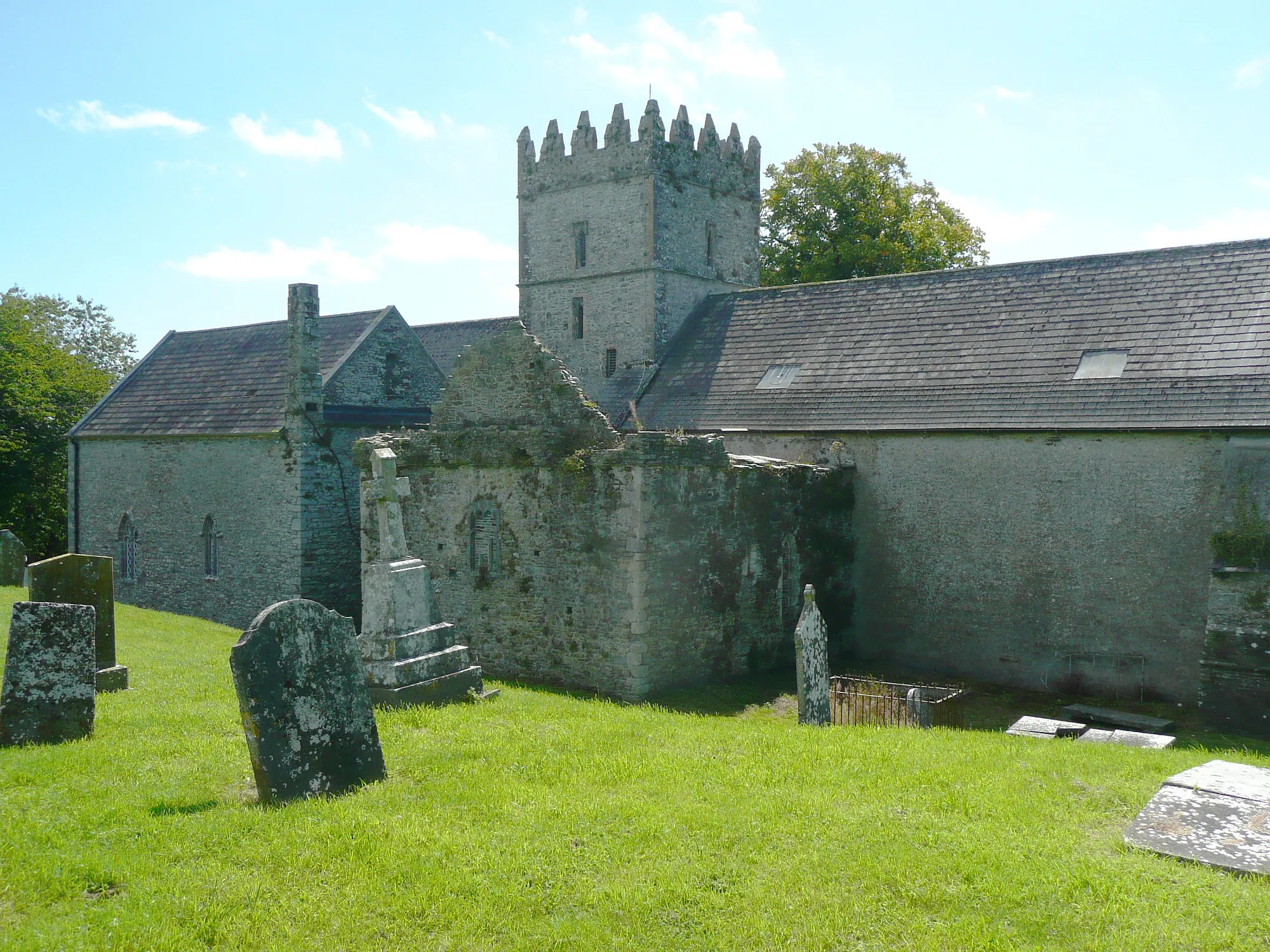 Photo showing: St Laserian's Cathedral, Oldleighlin
