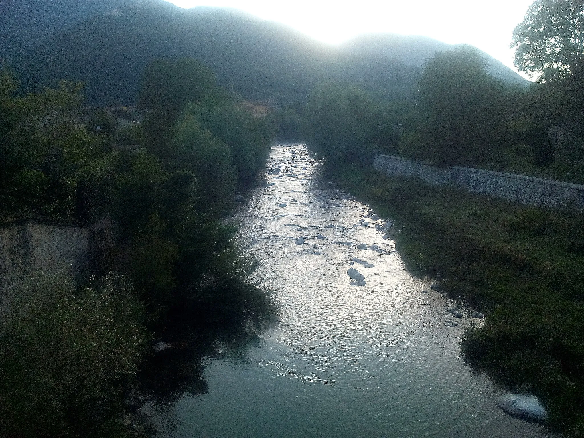 Photo showing: Fiume Liri (Canistro, Abruzzo)