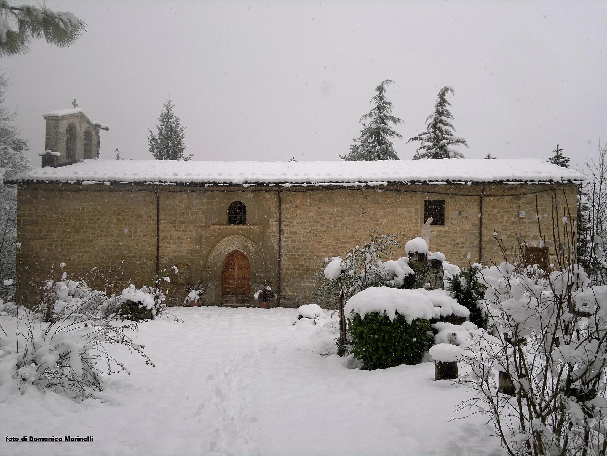 Photo showing: Old Stone Church Valle Castellana (Piano annunziata)