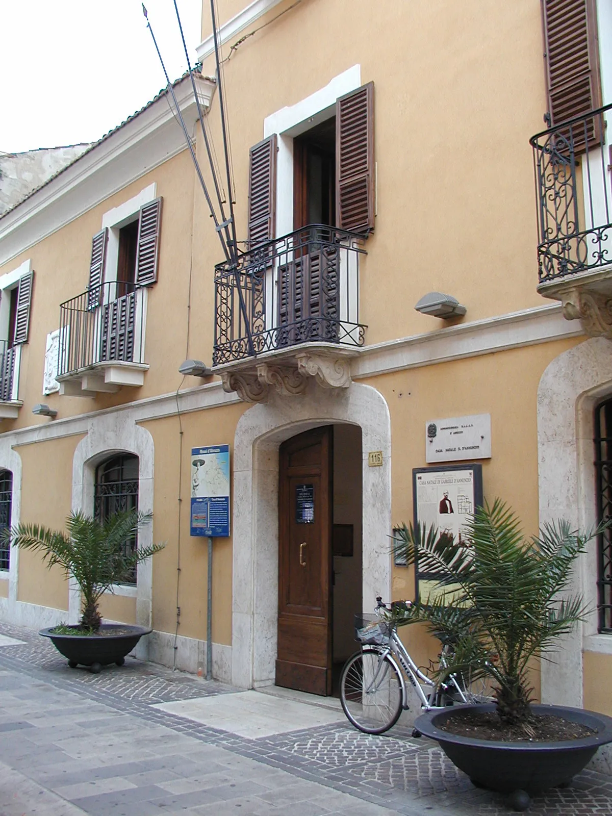 Photo showing: Das Geburtshaus in Pescara