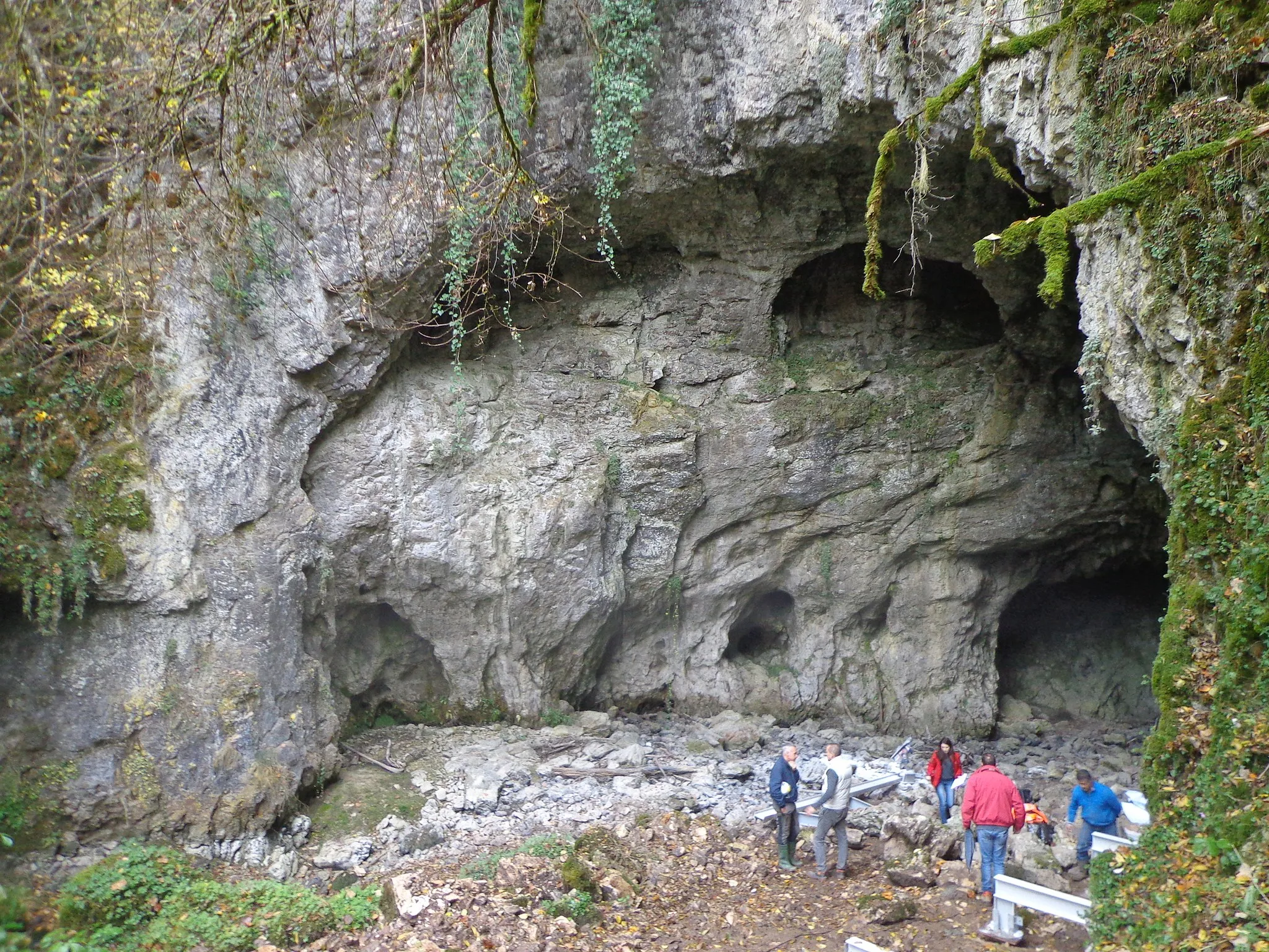 Photo showing: Ingresso dell'inghiottitoio