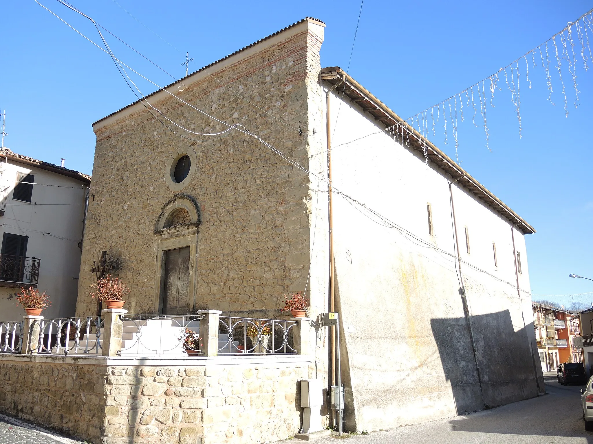 Photo showing: Montereale: Chiesa di Santa Maria ad Nives (Cesaproba)