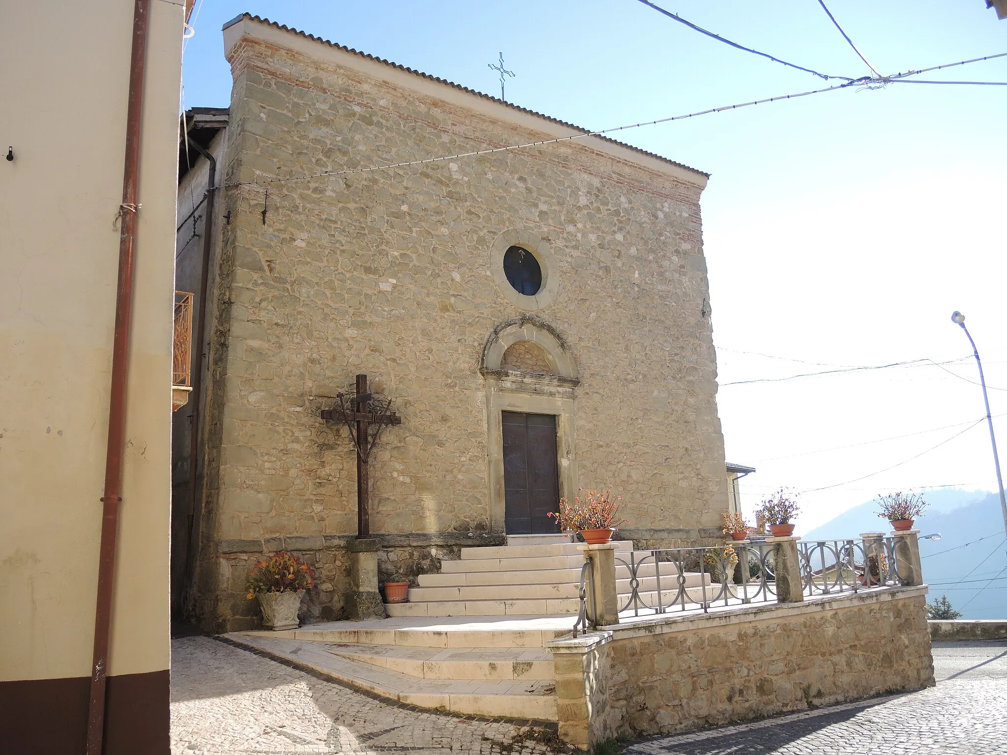 Photo showing: Montereale: Chiesa di Santa Maria ad Nives (Cesaproba)