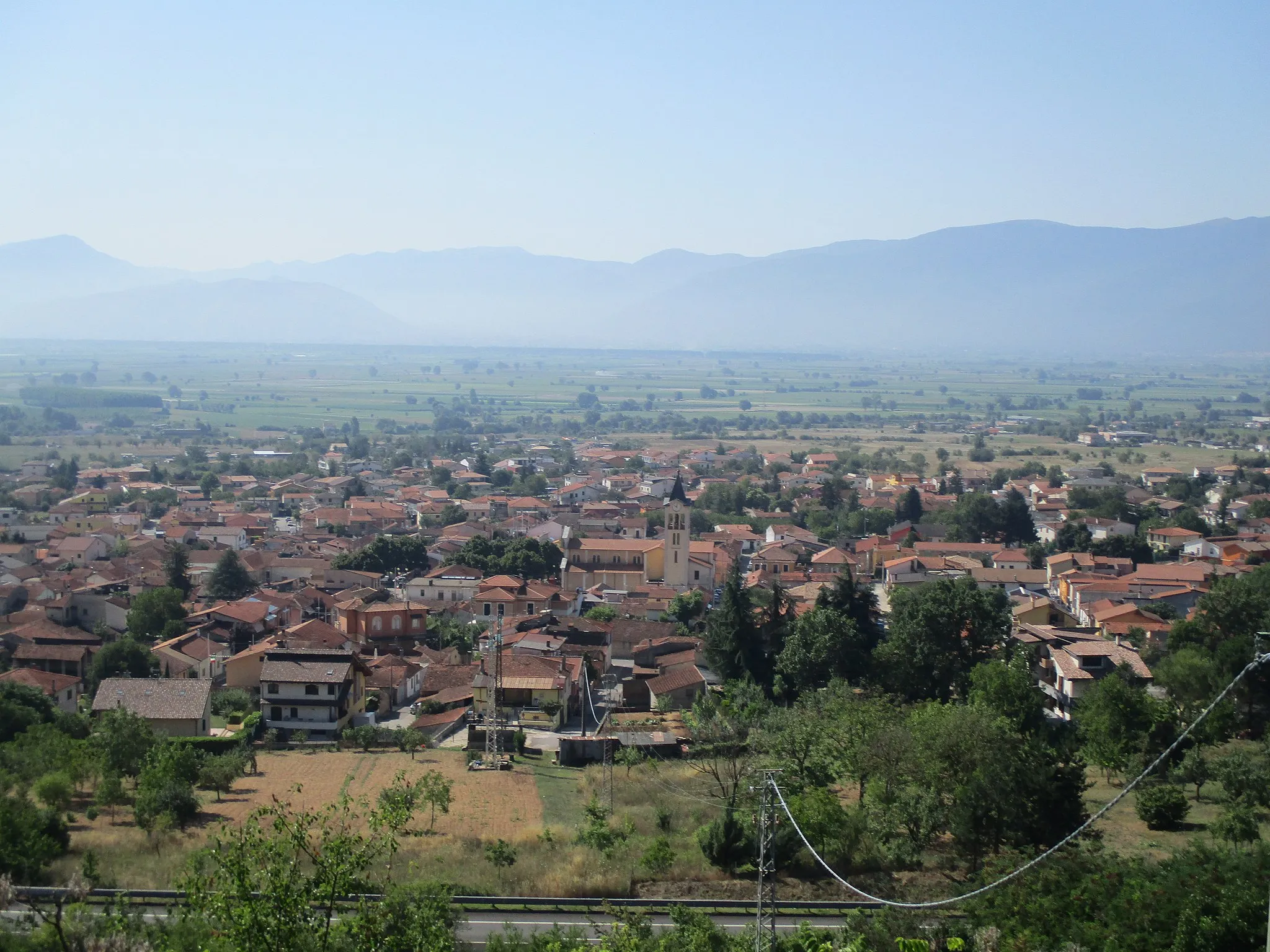 Photo showing: View of San Pelino, Avezzano, Abruzzo, Italy