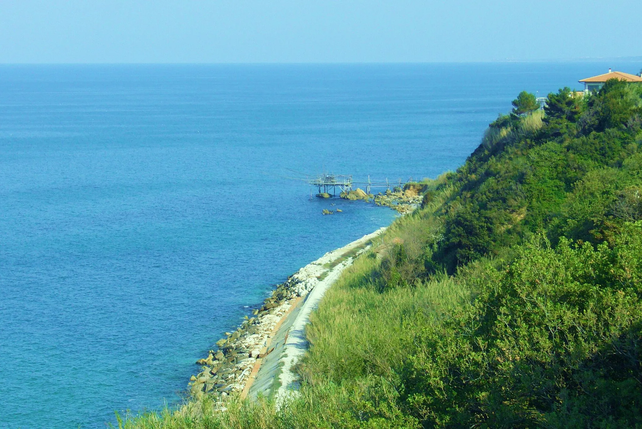Photo showing: Vista dall'Eremo Dannunziano