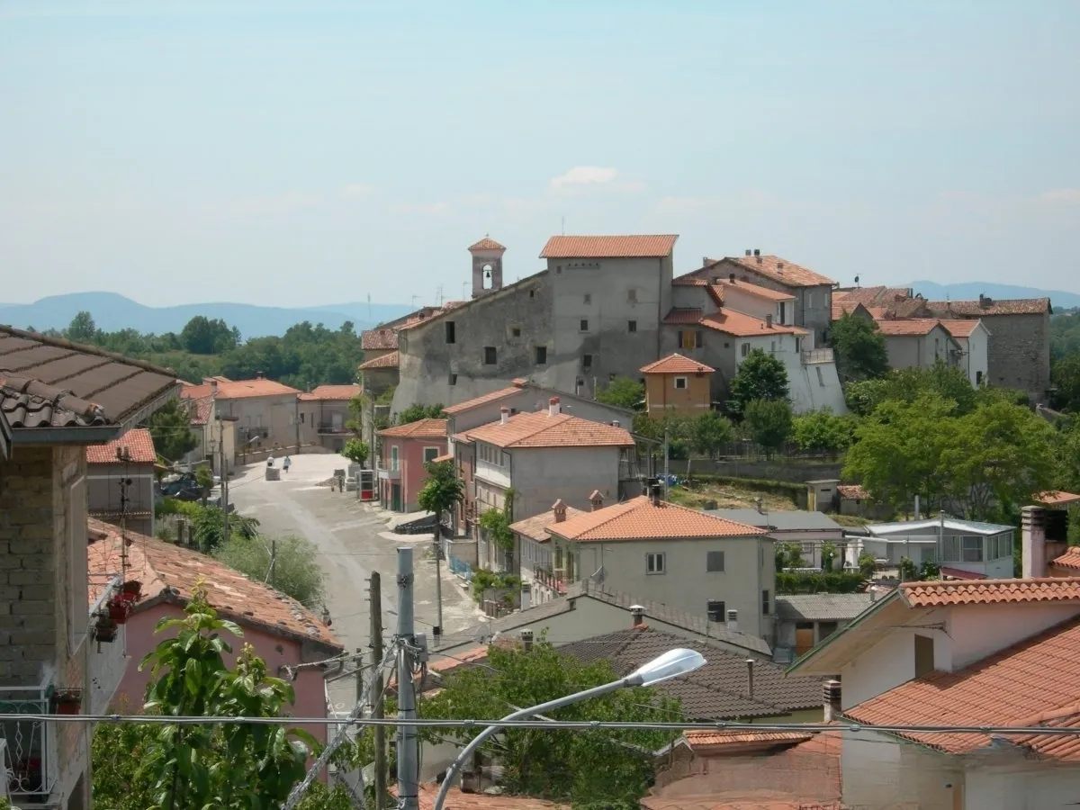 Photo showing: San Sivestro di Longone Sabino  - Panorama da Via Rieti