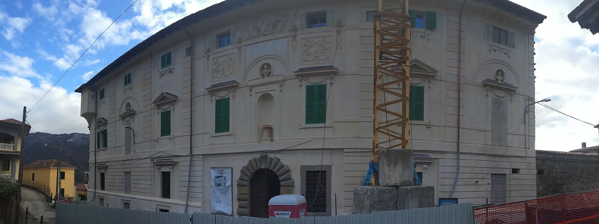 Photo showing: Palazzo Ricci in Mopolino (Capitignano).