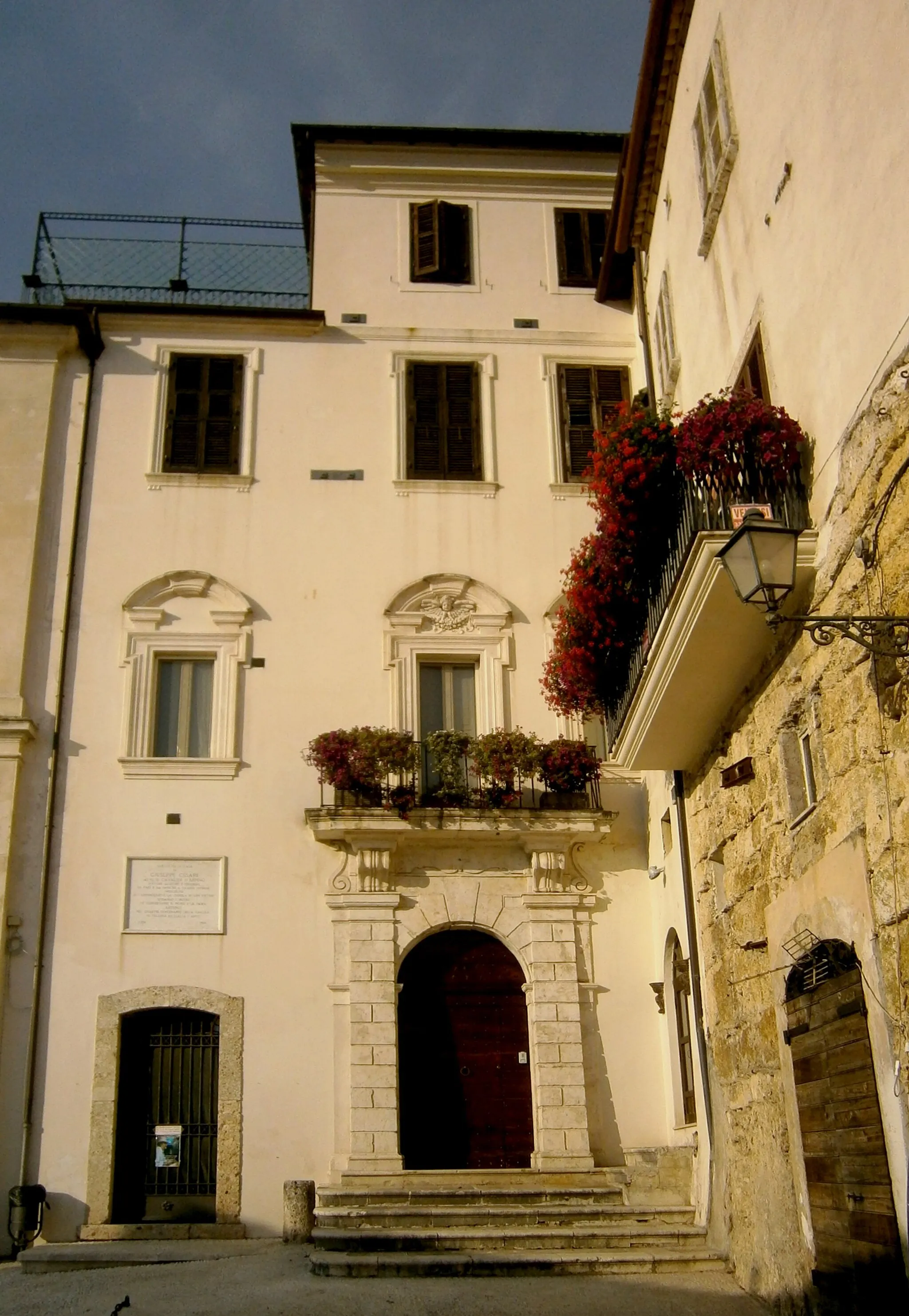 Photo showing: Casa natale del grande pittore 5-600-esco Cavalier d'Arpino