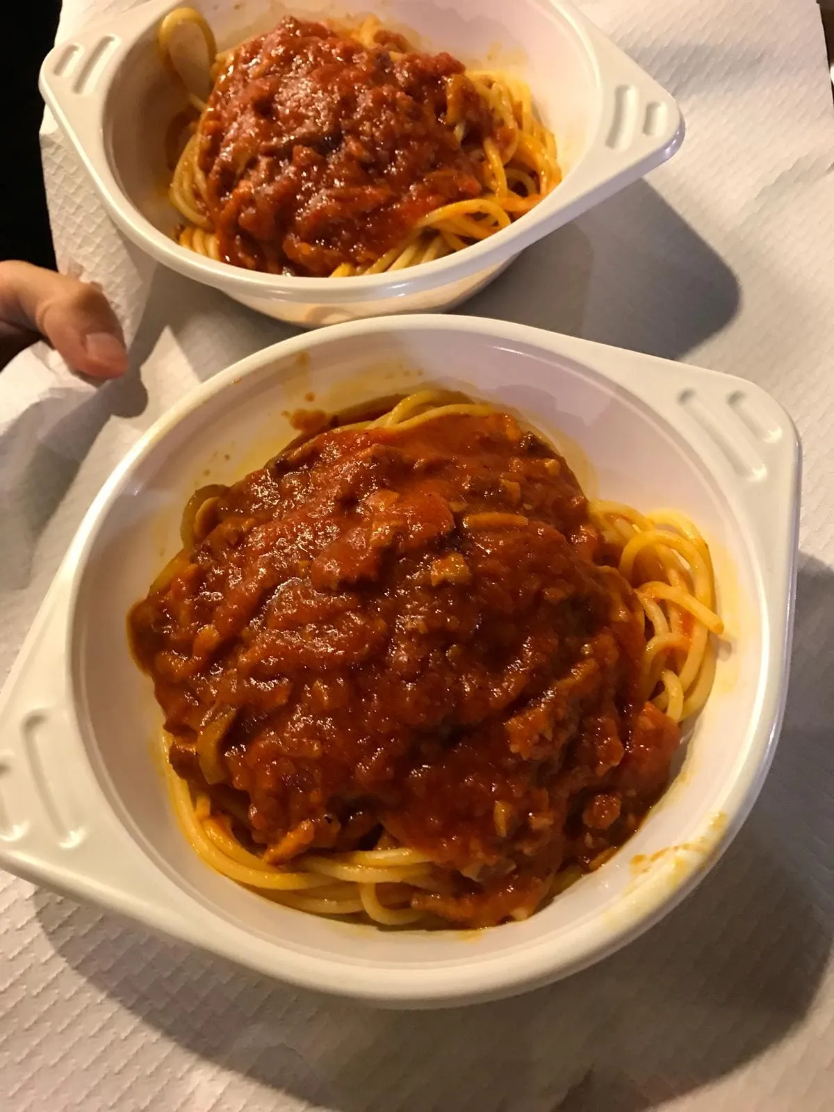 Photo showing: spaghetti